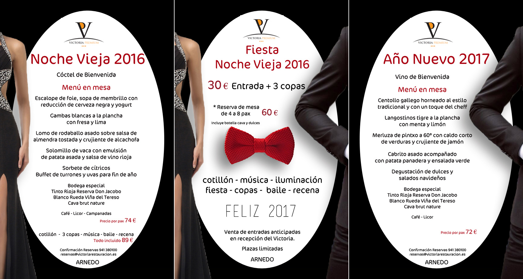 Cena Nochevieja 2016 | Cotillón | Comida Año Nuevo 2017